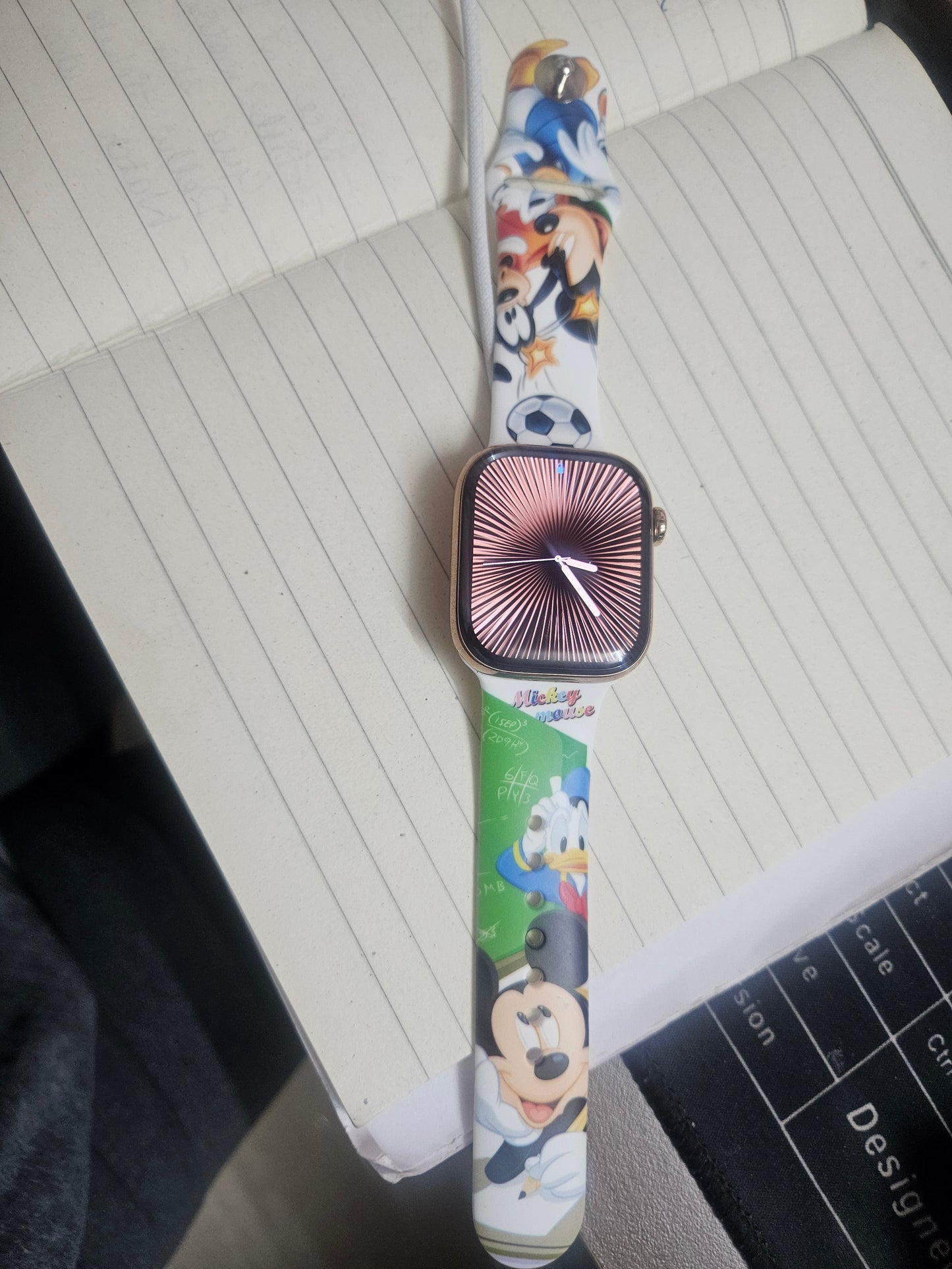 Mickey and Goofy Watch Strap Disney Characters