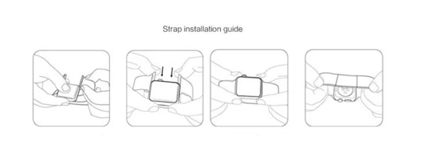 Black and While Apple Watch Strap Mickey Mouse